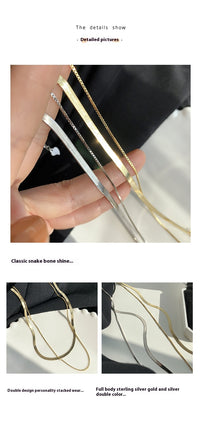 Personalized Retro Layered Double Layered Necklace