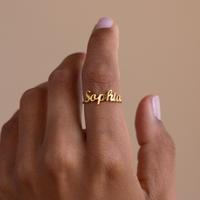 New Custom Name Ring