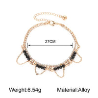 Bracelets Ethnic Style Beaded Diamond Tassel Bracelet