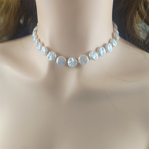 Japanese And Korean Light Luxury High Quality Shaped Pearl Necklace