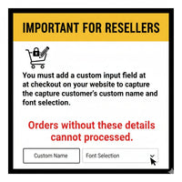 Custom English Initial Necklace