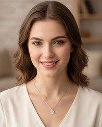 Custom Arabic Initial Necklace