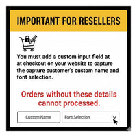 Custom Letter Stud Earring