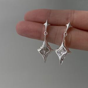 Irregular Asterism Metal Stud Earrings For Women
