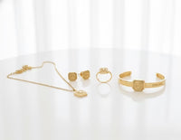 Mini Square Logo Jewelry Set