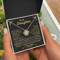 Necklace Gold Card Light Box