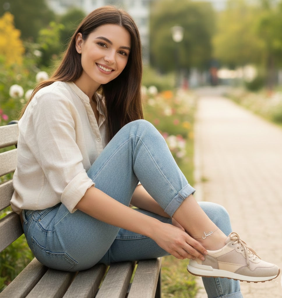 Custom Name Anklet Arabic
